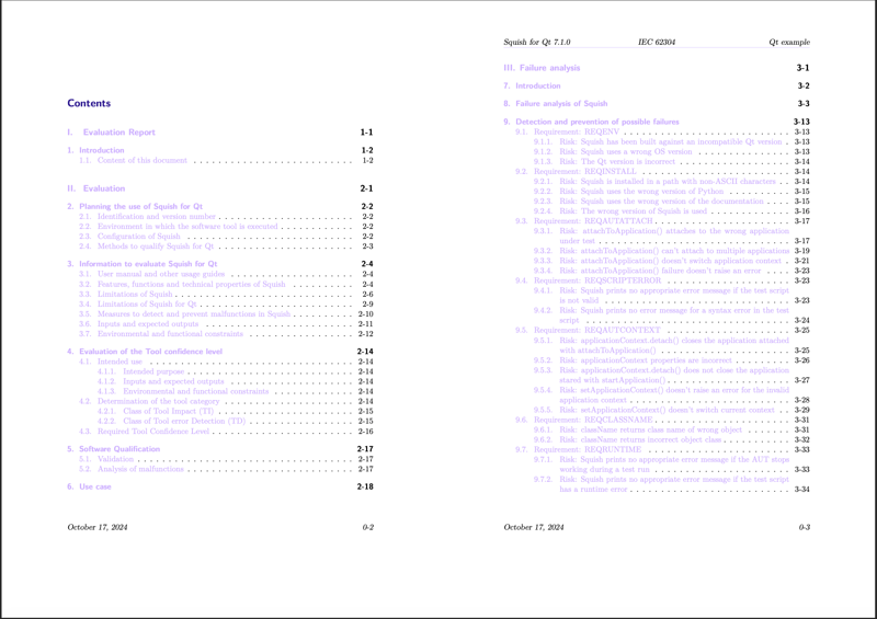 Squish report screenshot